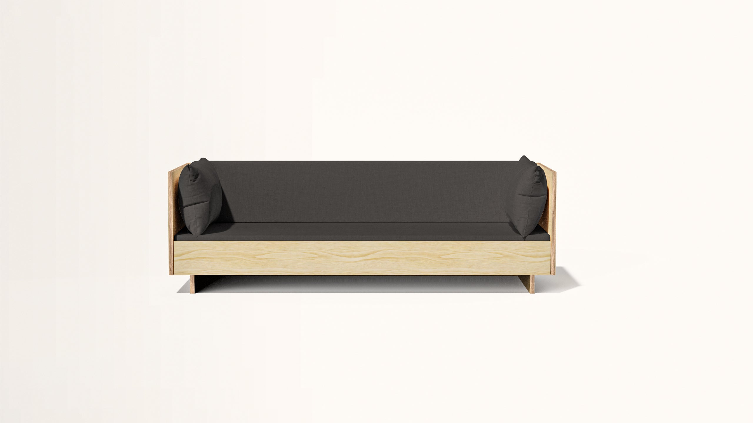 The SLOWE Sofa Bed - Three 'and-a-half' Seater (Birch)