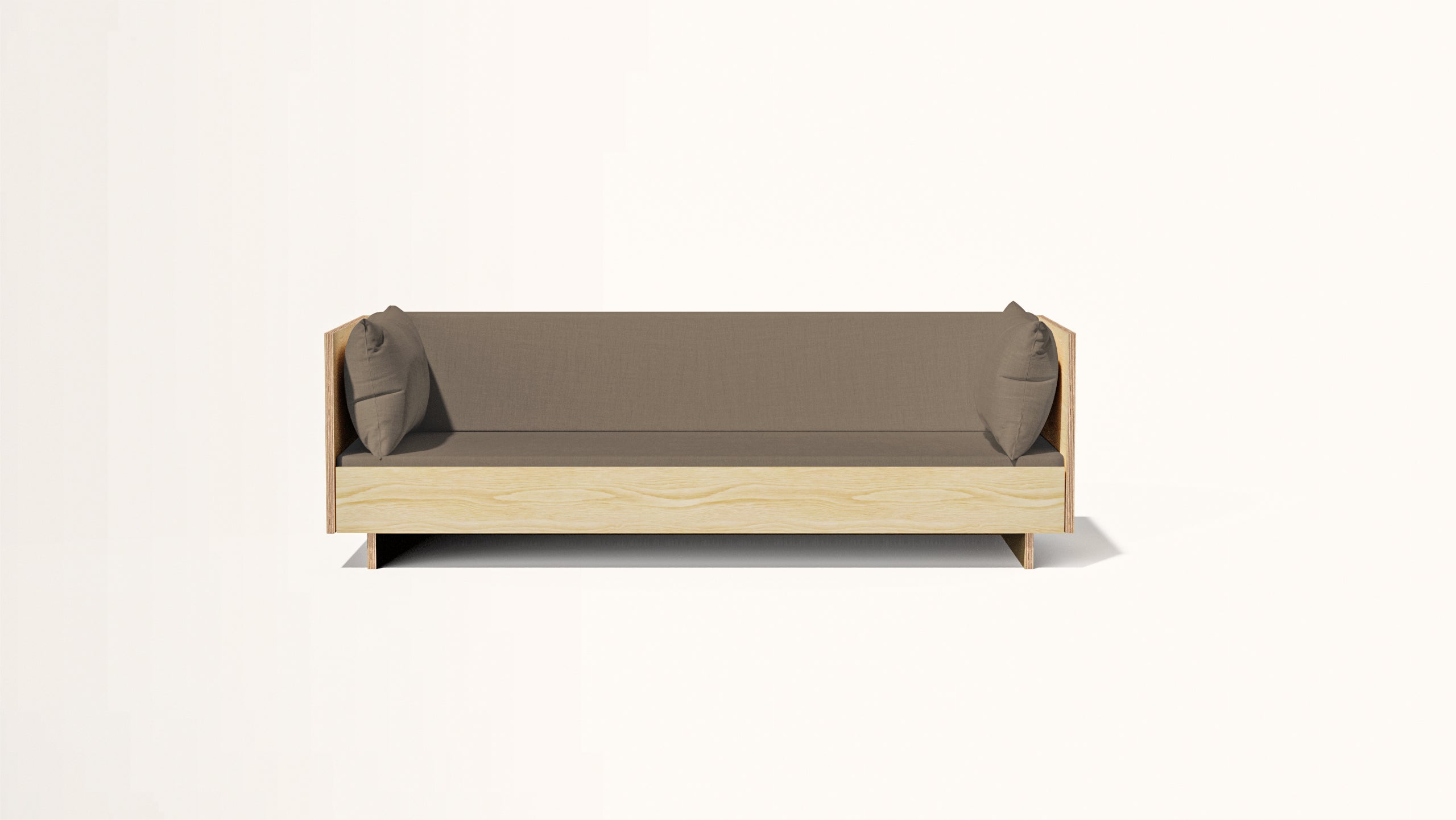 The SLOWE Sofa Bed - Three 'and-a-half' Seater (Birch)