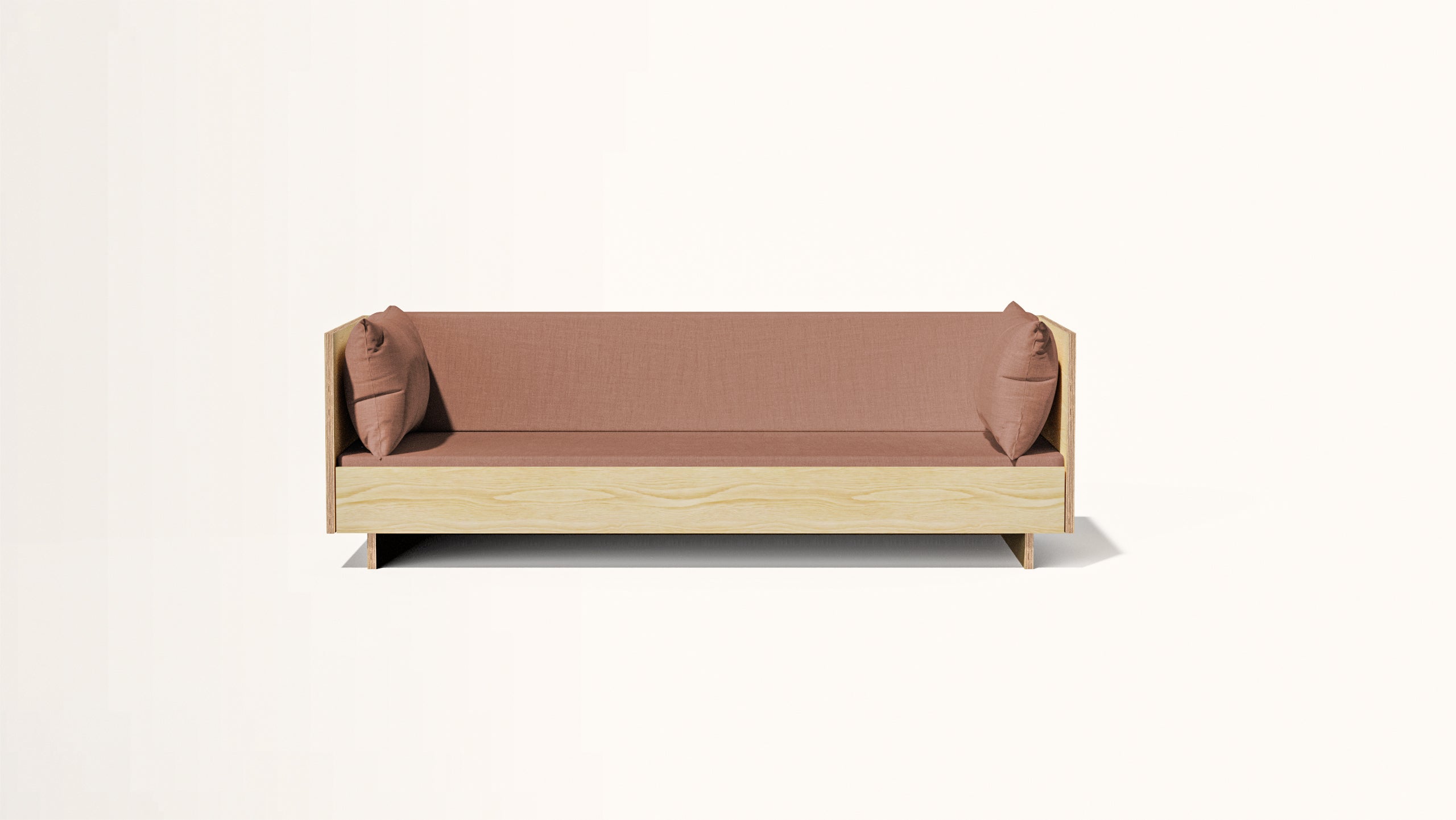 The SLOWE Sofa Bed - Three 'and-a-half' Seater (Birch)