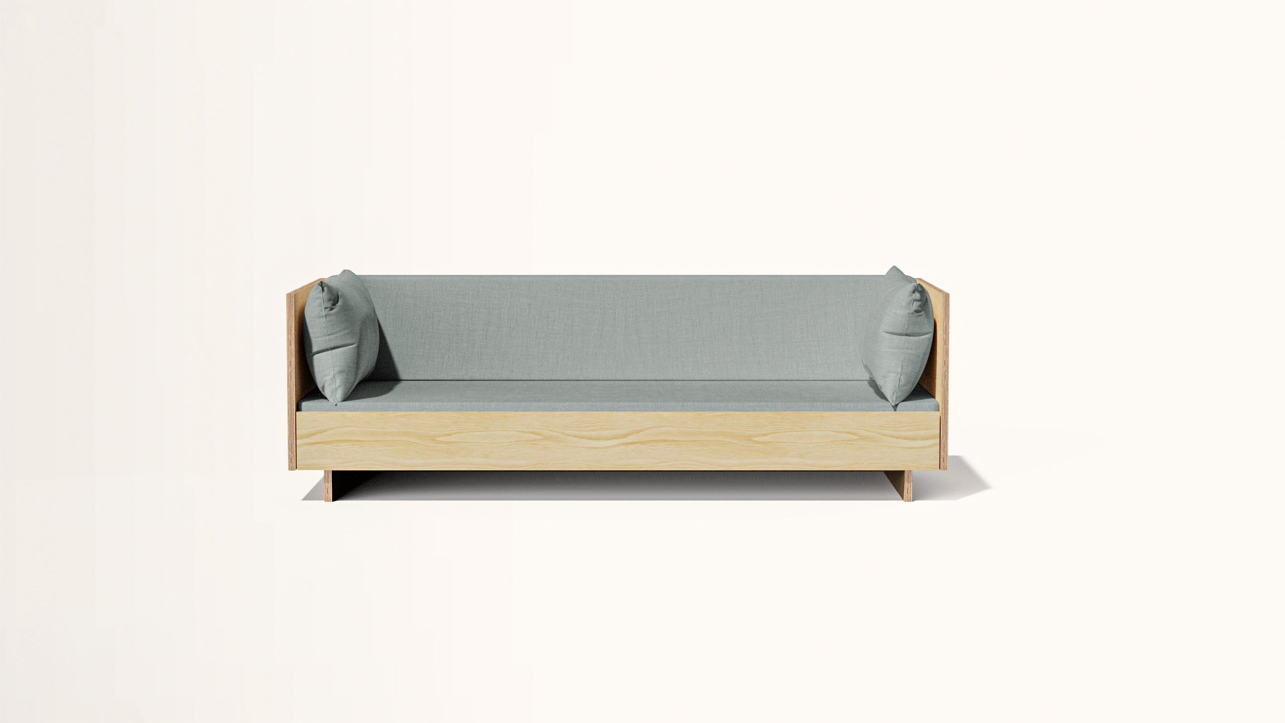 The SLOWE Sofa Bed - Three 'and-a-half' Seater (Birch)