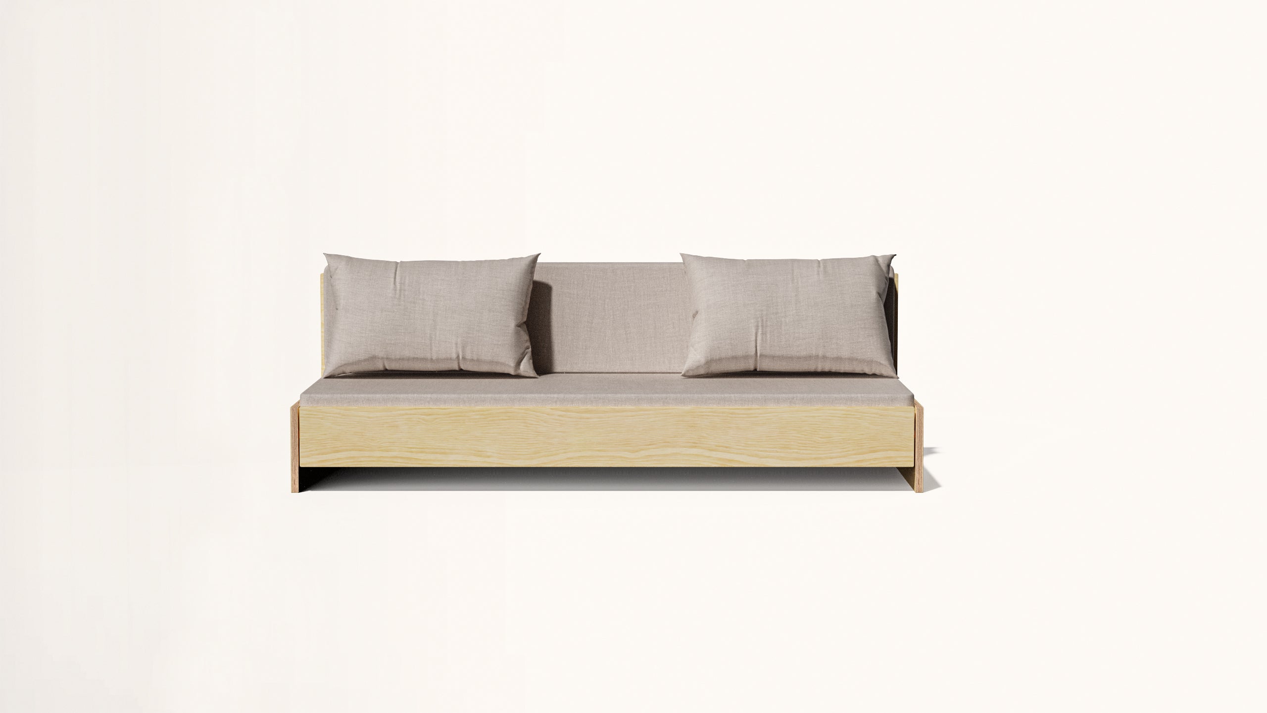 The Grandparent Sofa Bed - Three Seater (Birch)