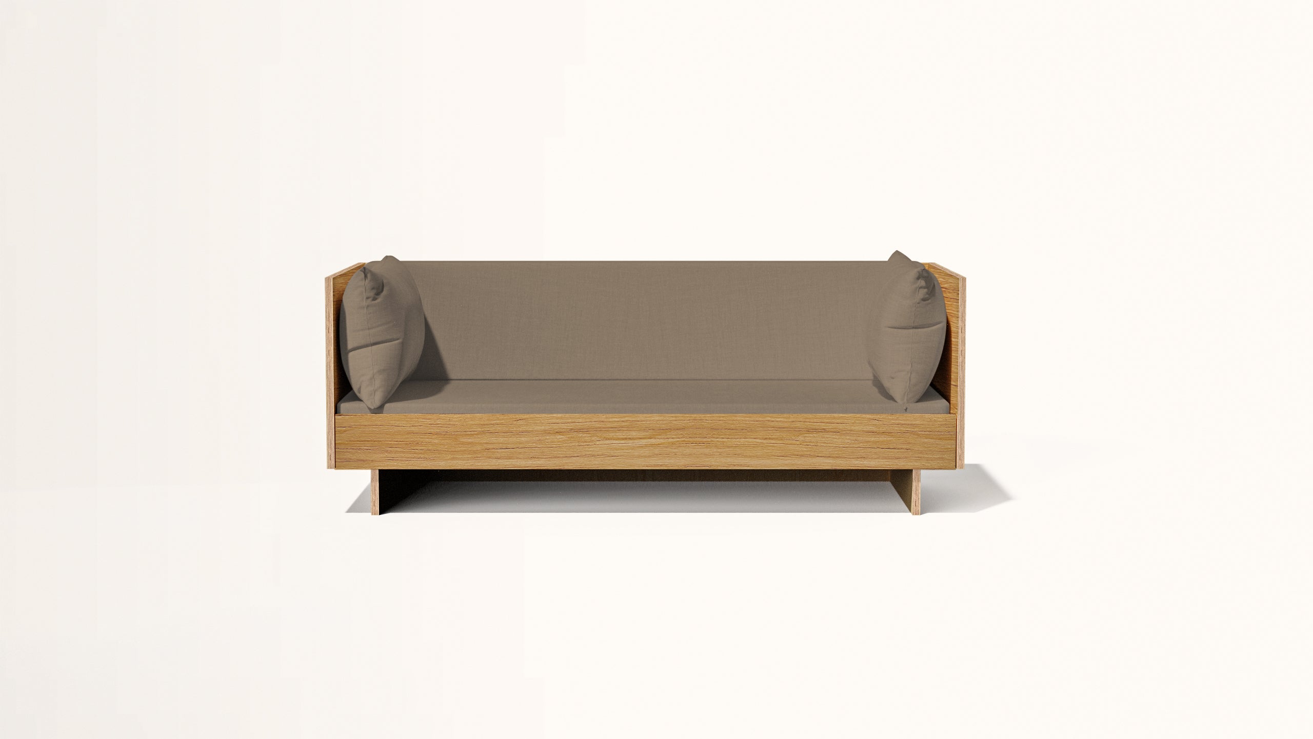 The SLOWE Sofa Bed - Original Three Seater (Oak)