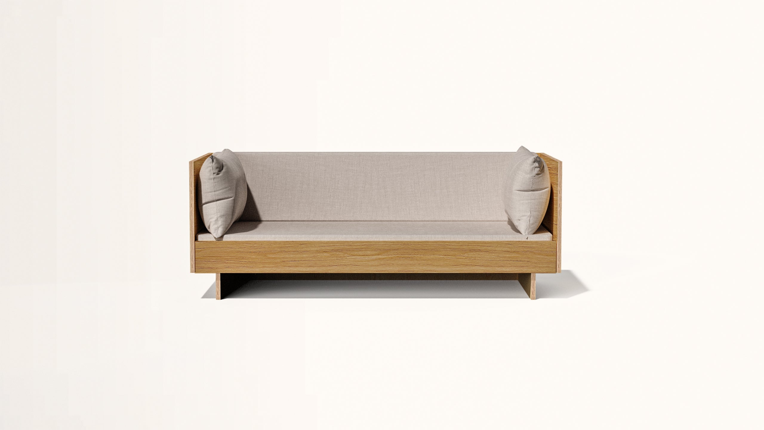 The SLOWE Sofa Bed - Original Three Seater (Oak)