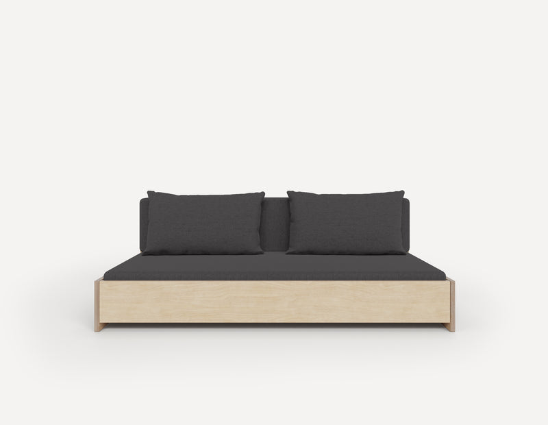 SLOWE Grandparent Sofa Bed – Double Armless (3-Seater)