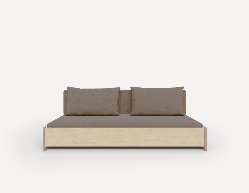 SLOWE Grandparent Sofa Bed – Double Armless (3-Seater)