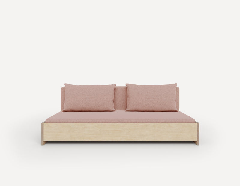 SLOWE Grandparent Sofa Bed – Double Armless (3-Seater)