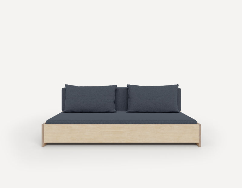 SLOWE Grandparent Sofa Bed – Double Armless (3-Seater)