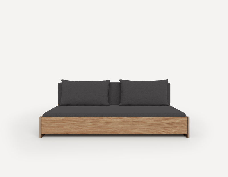 SLOWE Grandparent Sofa Bed – Double Armless (3-Seater)