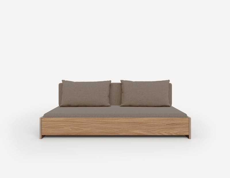 SLOWE Grandparent Sofa Bed – Double Armless (3-Seater)