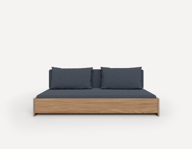 SLOWE Grandparent Sofa Bed – Double Armless (3-Seater)