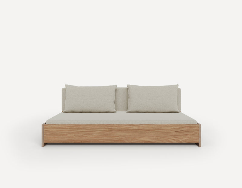 SLOWE Grandparent Sofa Bed – Double Armless (3-Seater)