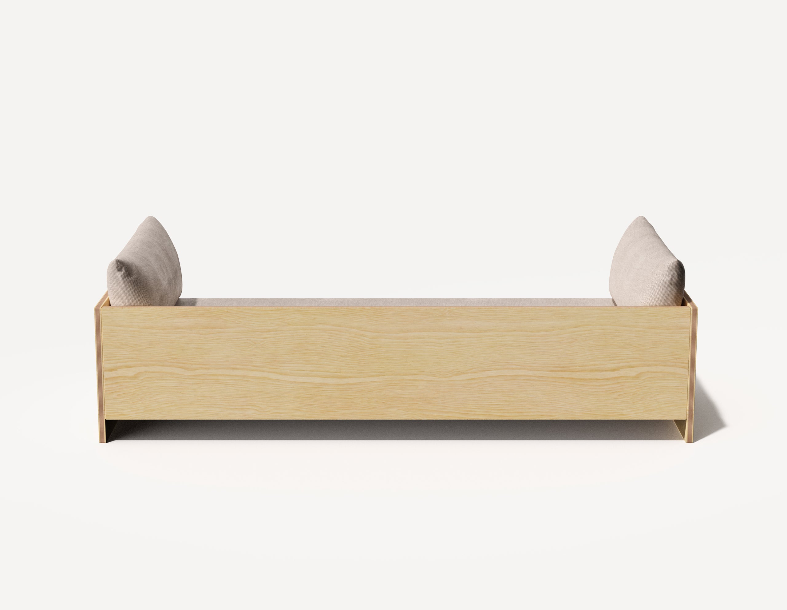 The Wall Einzel-Tagesbett – Dreisitzer (Birke) 