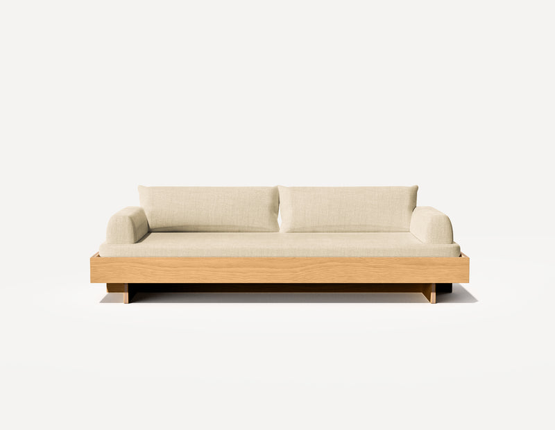 The SLOWE Platform Day Sofa (Oak)
