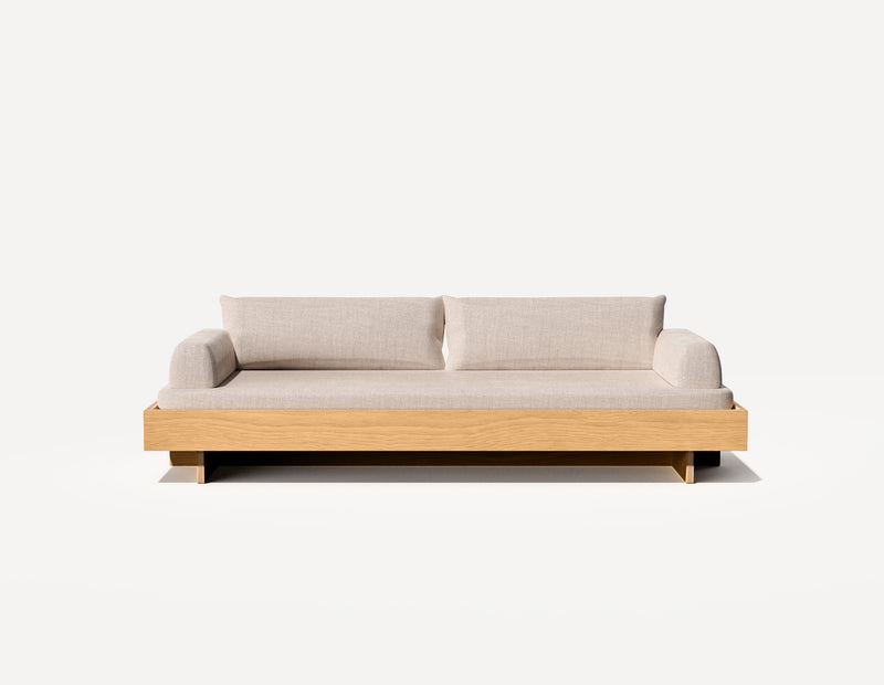 The SLOWE Platform Day Sofa (Oak)