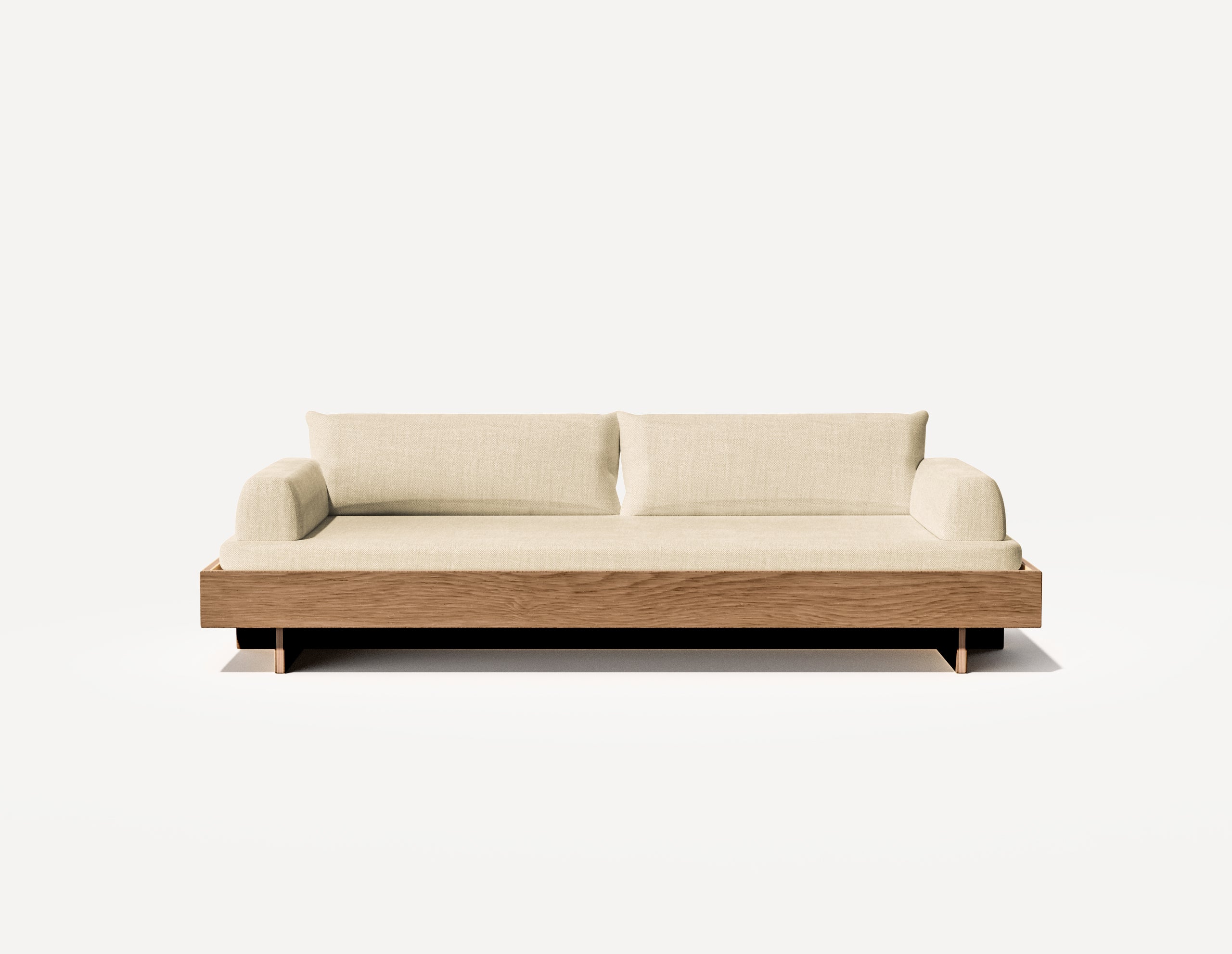 The SLOWE Platform Day Sofa (Walnut)