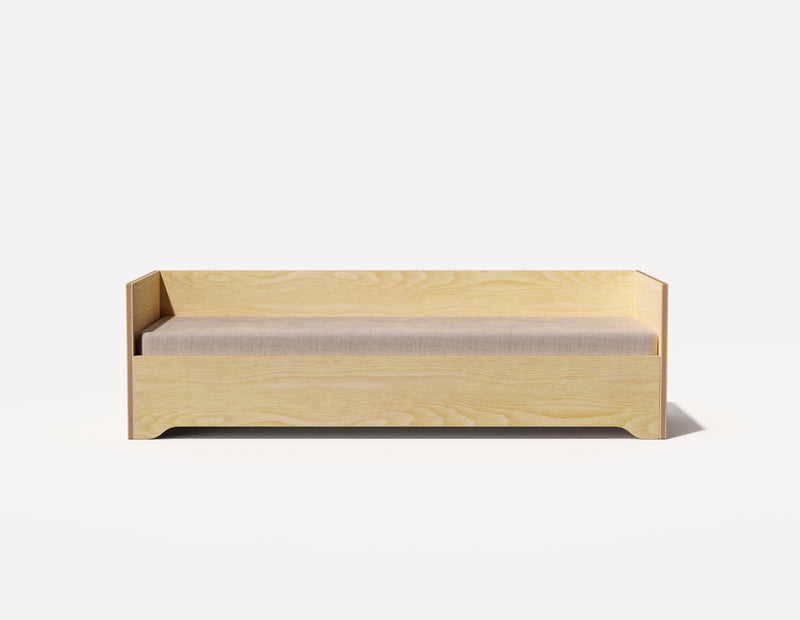 Das SLOWE Schlafsofa – Original Dreisitzer (Eiche)