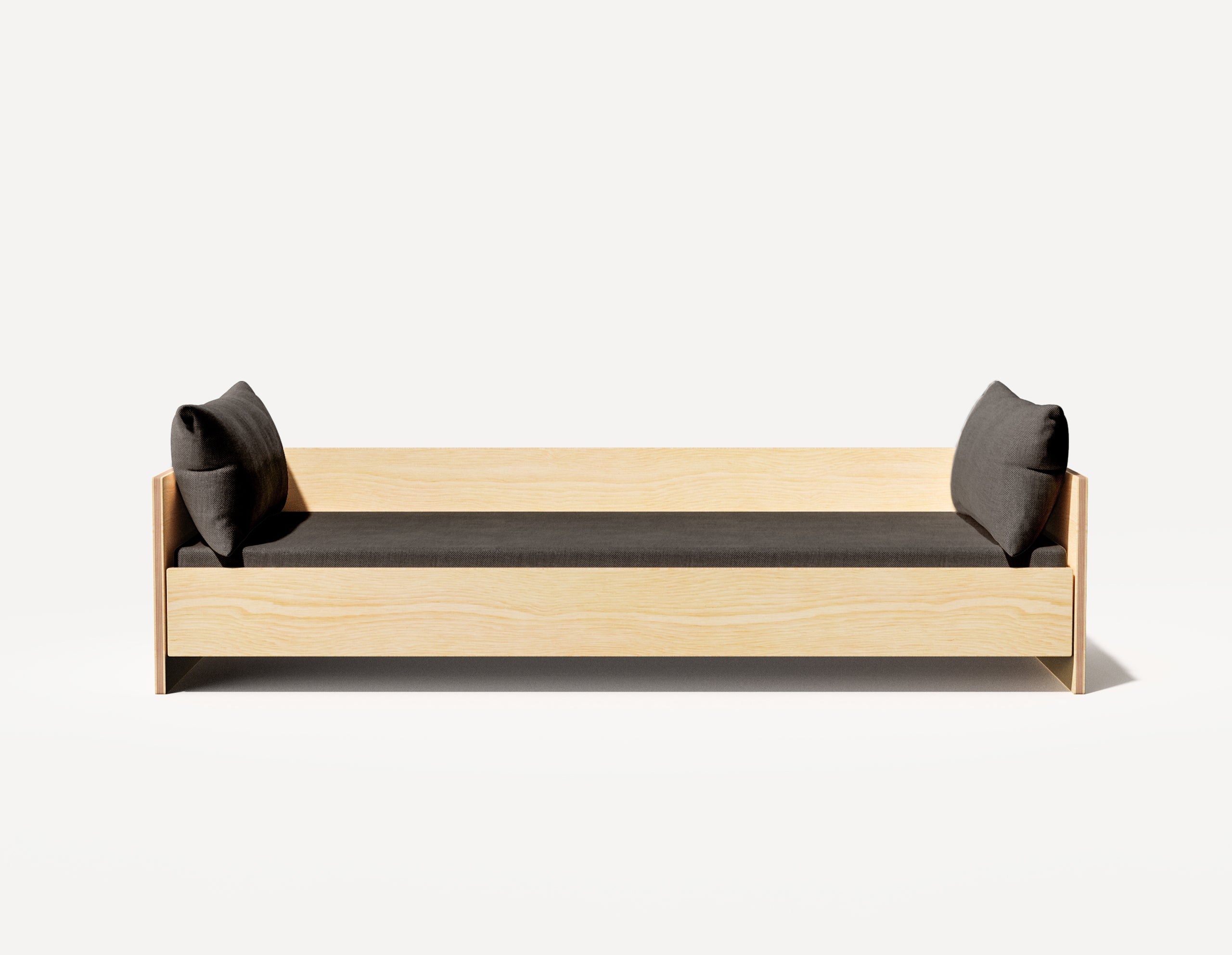 The Wall Einzel-Tagesbett – Dreisitzer (Birke) 