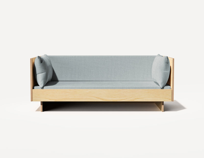 Das SLOWE Schlafsofa – Original Dreisitzer (Eiche)