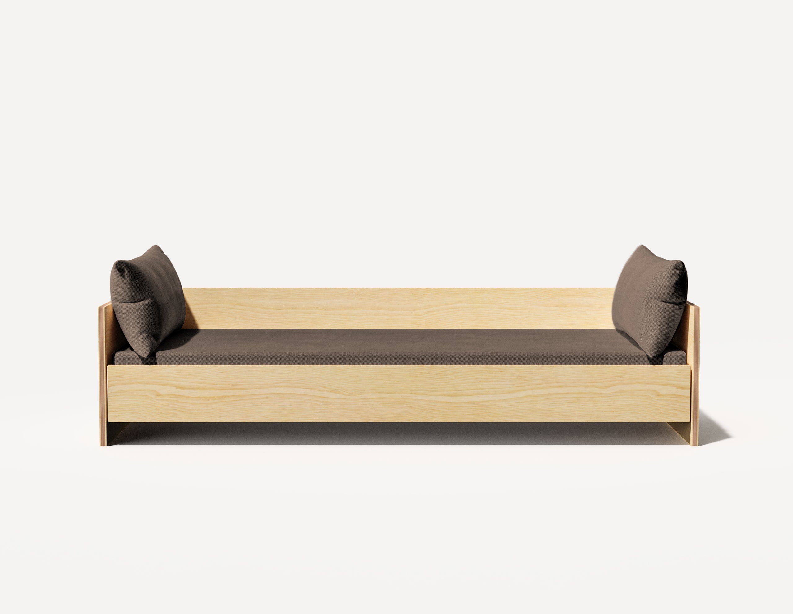 The Wall Einzel-Tagesbett – Dreisitzer (Birke) 