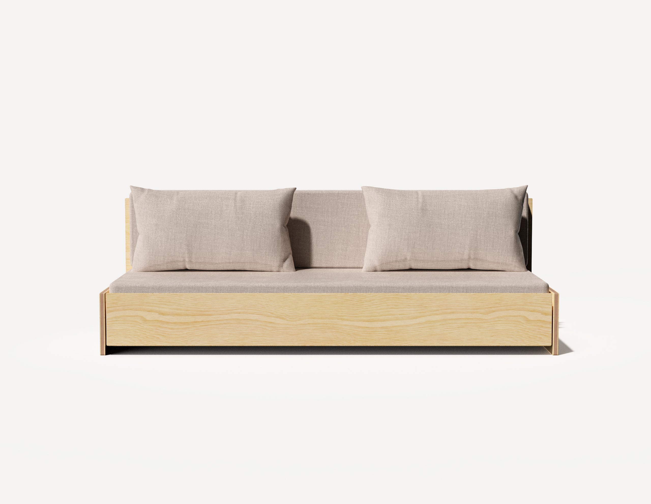 The Grandparent Sofa Bed - Three Seater (Birch)