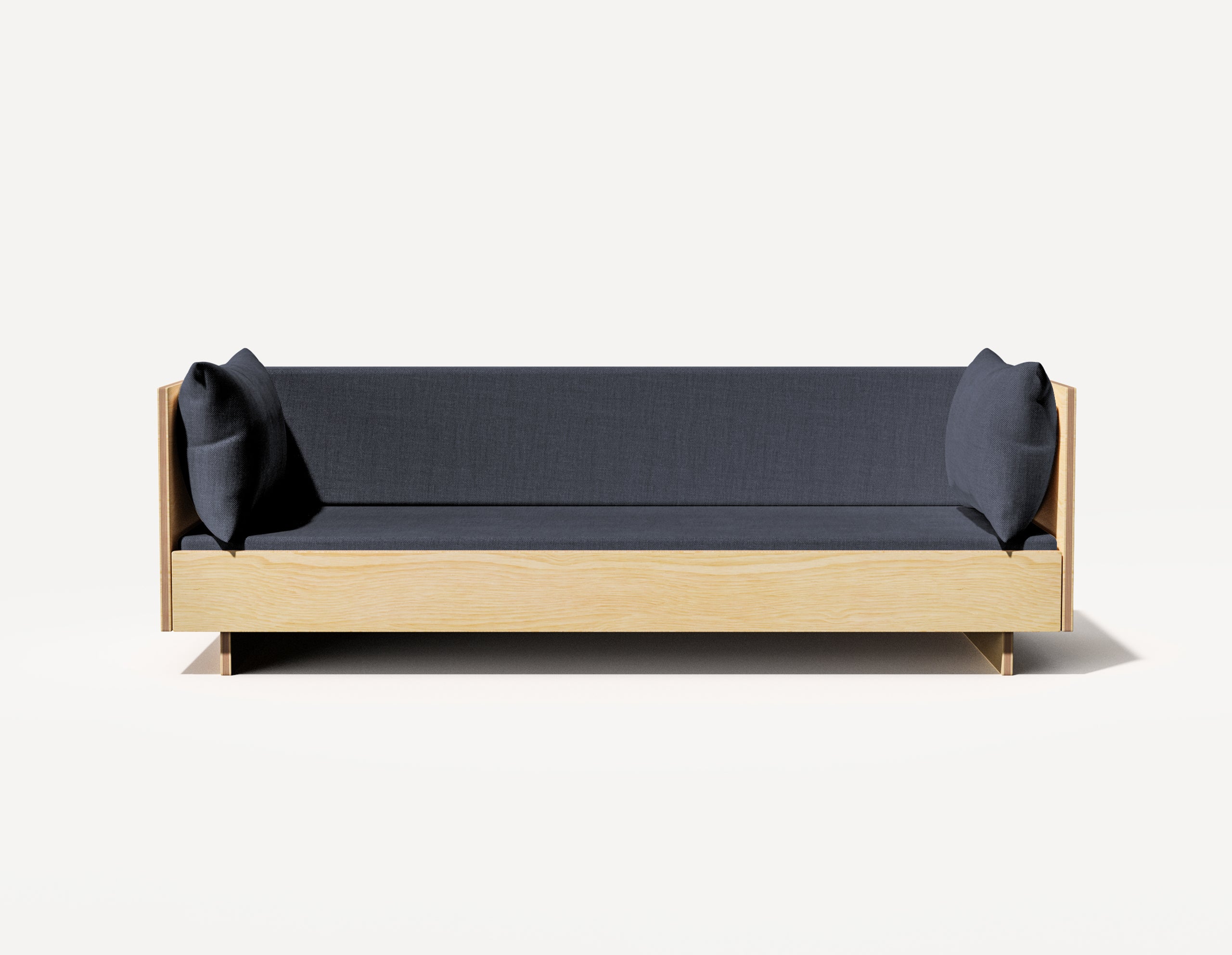 The SLOWE Sofa Bed - Three 'and-a-half' Seater (Birch)