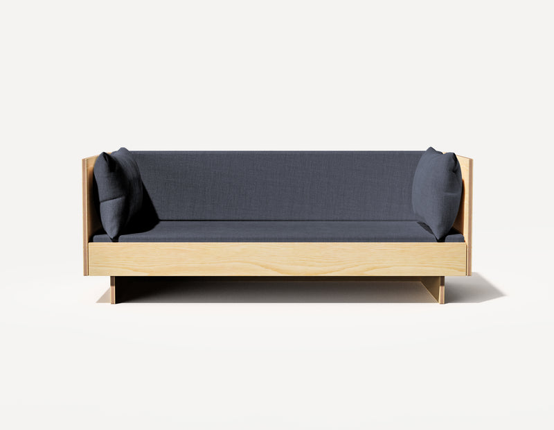Das SLOWE Schlafsofa – Original Dreisitzer (Eiche)