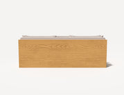 Das Großeltern-Schlafsofa – Dreisitzer (Eiche)