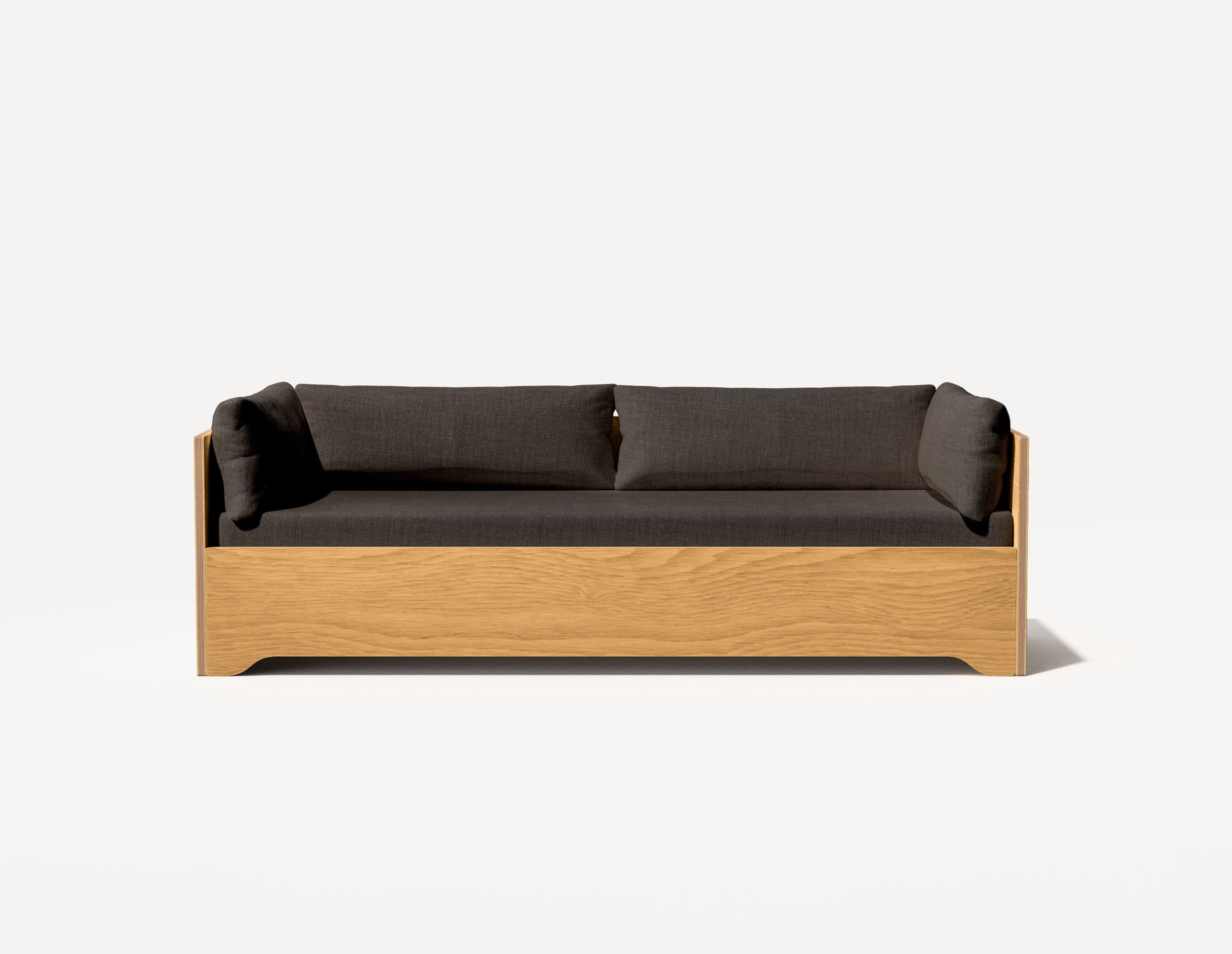 The SLOWE Sofa Bed - 'Two and-a-half' Seater (Oak)