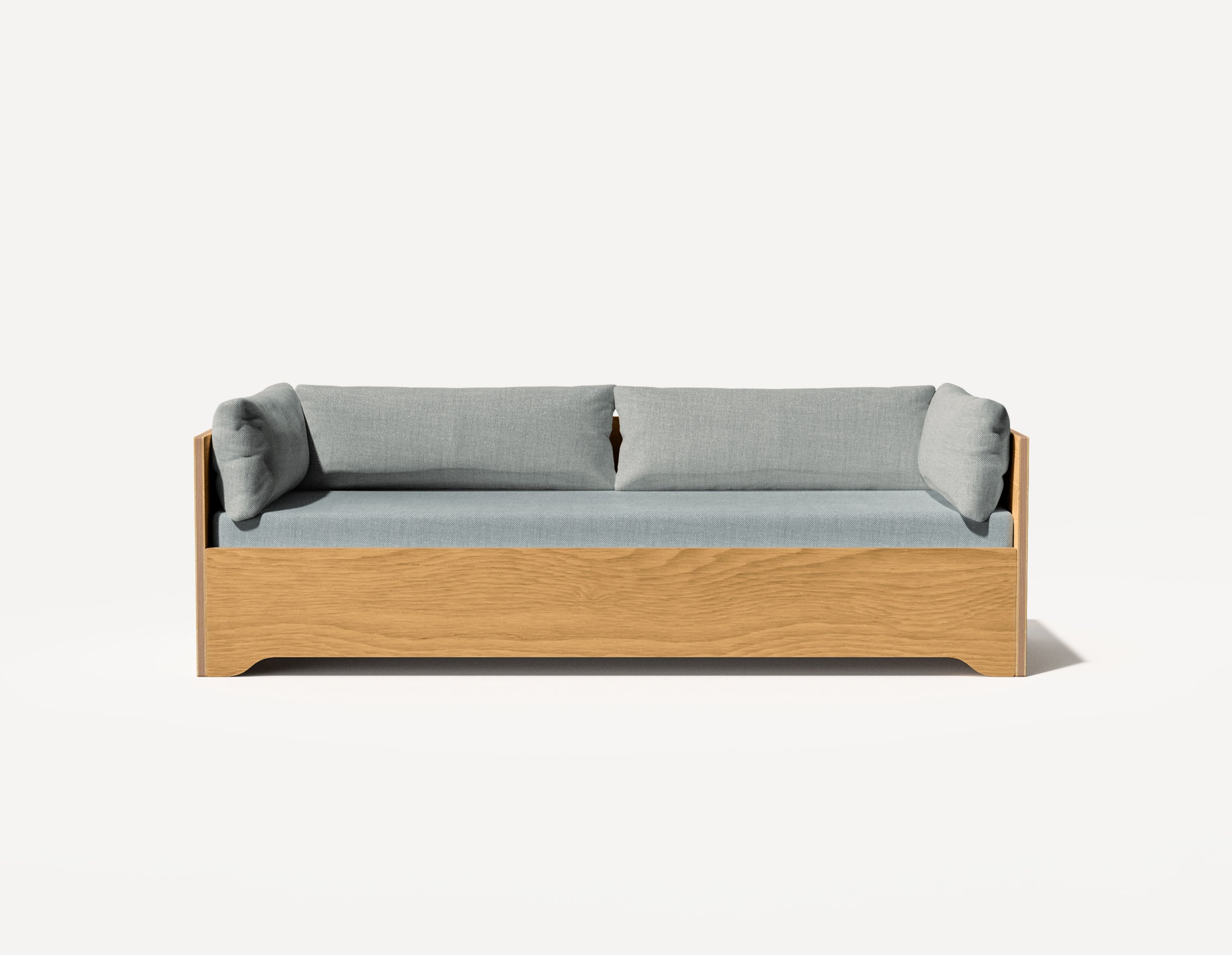The SLOWE Sofa Bed - 'Two and-a-half' Seater (Oak)