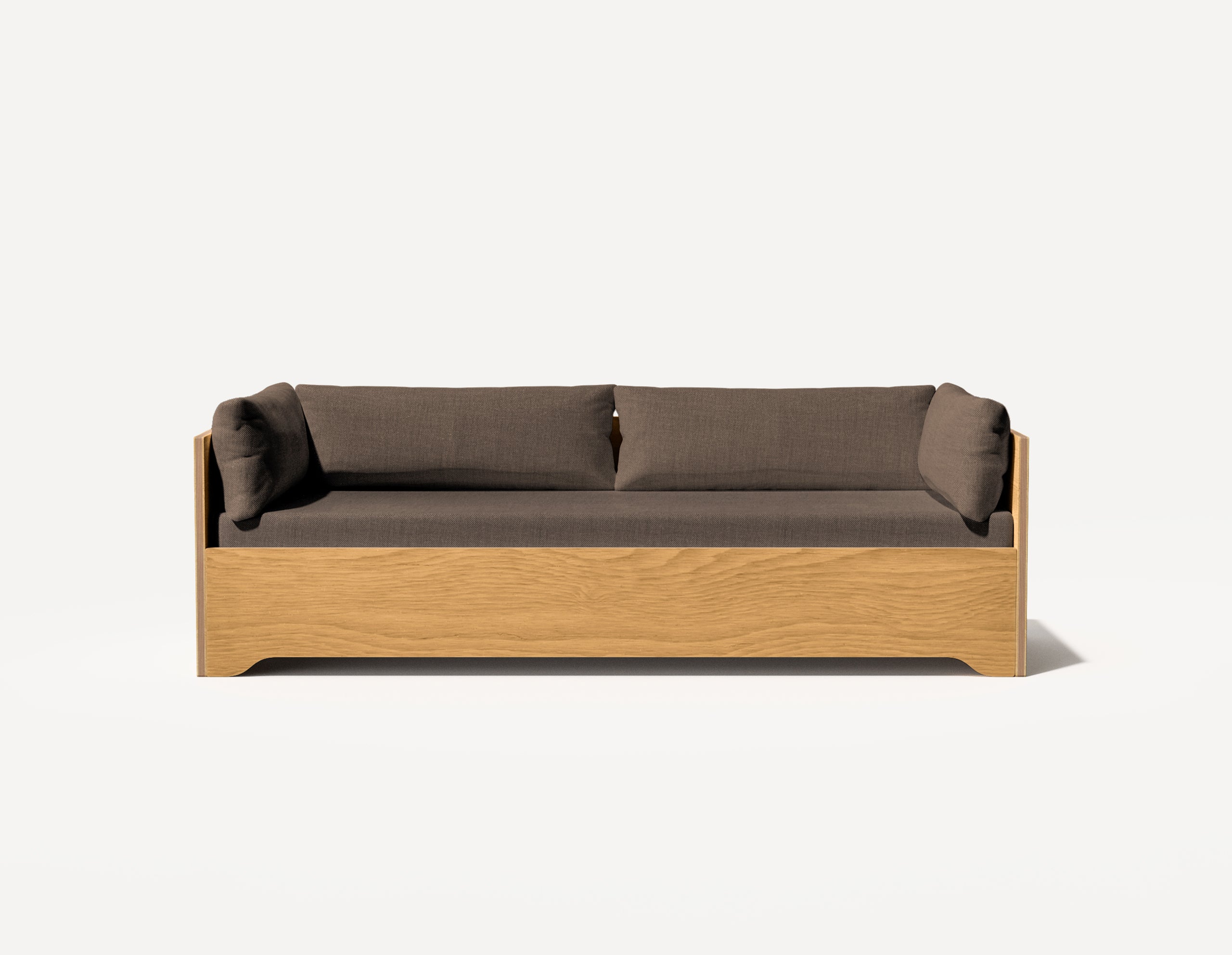 The SLOWE Sofa Bed - 'Two and-a-half' Seater (Oak)