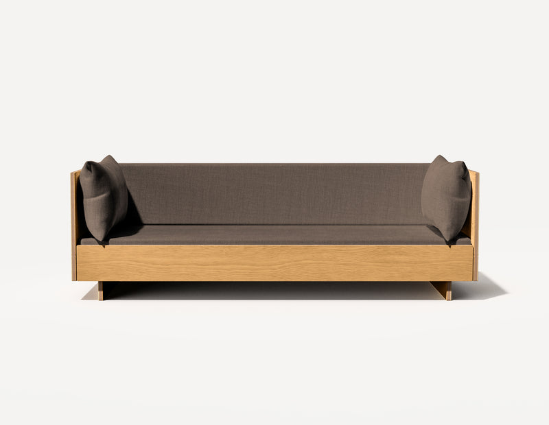 Das SLOWE Schlafsofa – Dreieinhalbsitzer (Eiche)