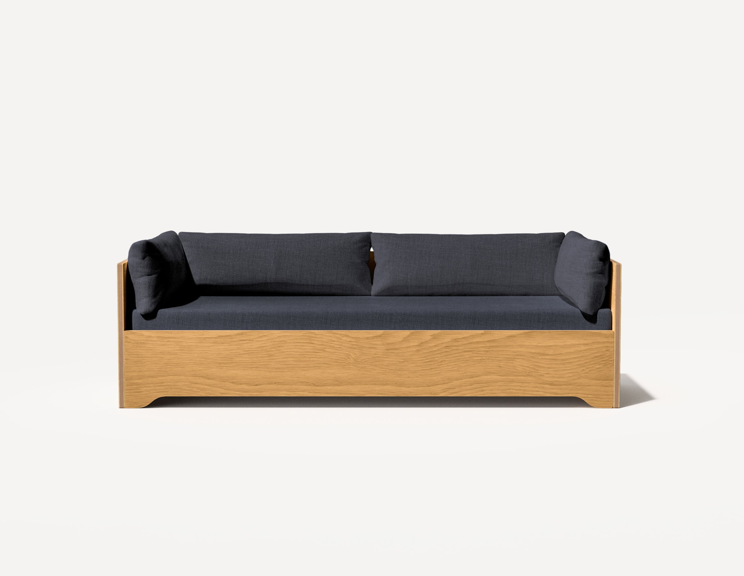 The SLOWE Sofa Bed - 'Two and-a-half' Seater (Oak)