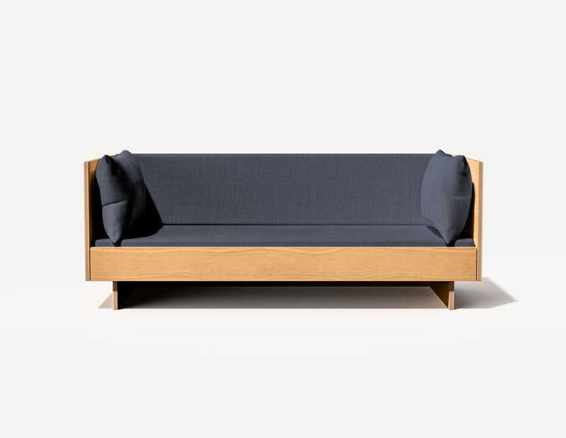 Das SLOWE Schlafsofa – Original Dreisitzer (Eiche)