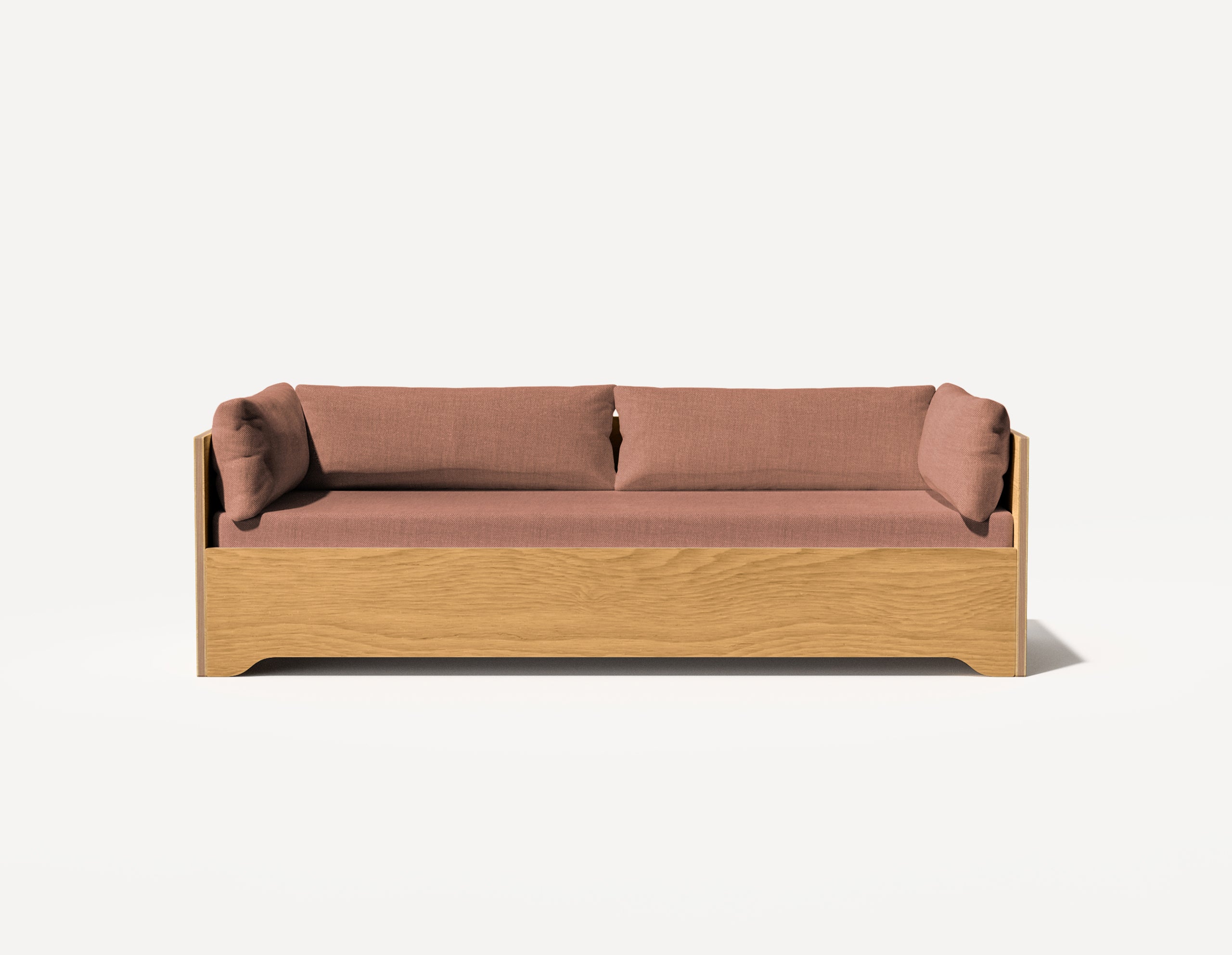 The SLOWE Sofa Bed - 'Two and-a-half' Seater (Oak)