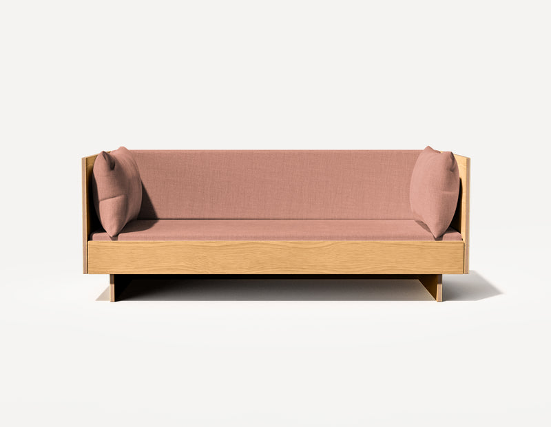 Das SLOWE Schlafsofa – Original Dreisitzer (Eiche)