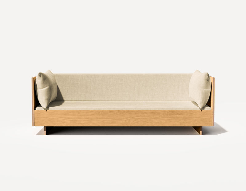 Das SLOWE Schlafsofa – Dreieinhalbsitzer (Eiche)