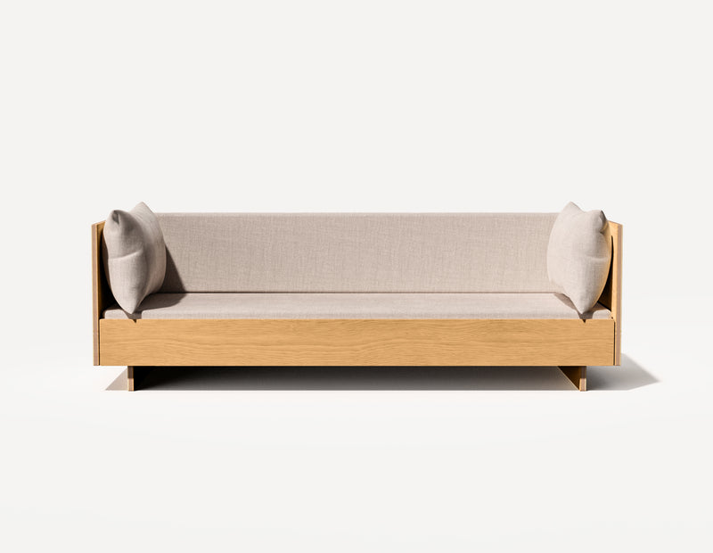Das SLOWE Schlafsofa – Dreieinhalbsitzer (Eiche)