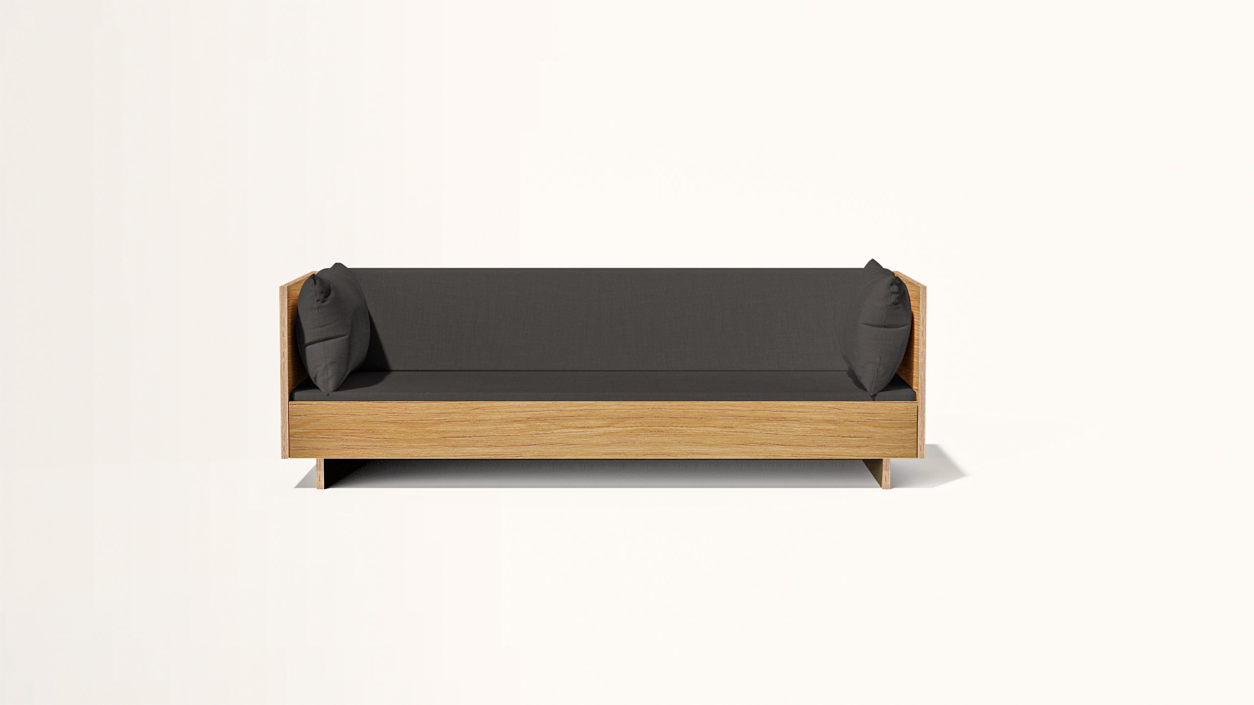 The SLOWE Sofa Bed - Three 'and-a-half' Seater (Oak)