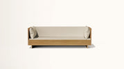 The SLOWE Sofa Bed - Three 'and-a-half' Seater (Oak)