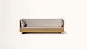 The SLOWE Sofa Bed - Three 'and-a-half' Seater (Oak)