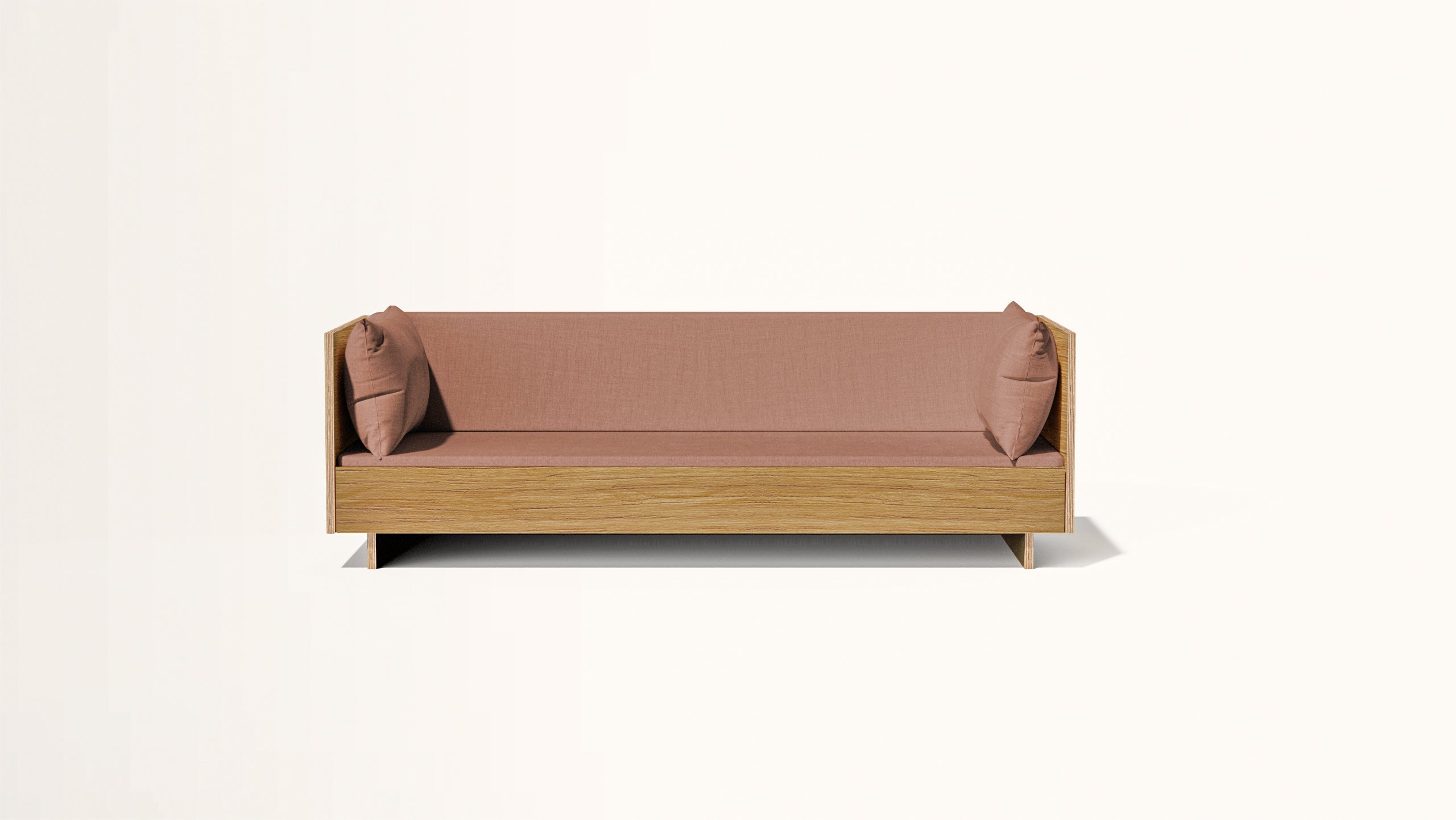 The SLOWE Sofa Bed - Three 'and-a-half' Seater (Oak)