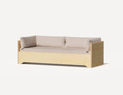 Le canapé-lit SLOWE - Original trois places (chêne)