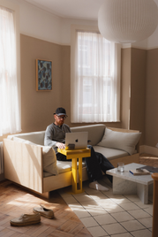 The SLOWE Sofa Bed - Original Three Seater (Birch)