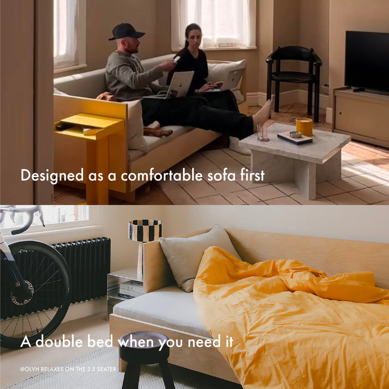 SLOWE Sofa Bed – Double (3.5-Seater)
