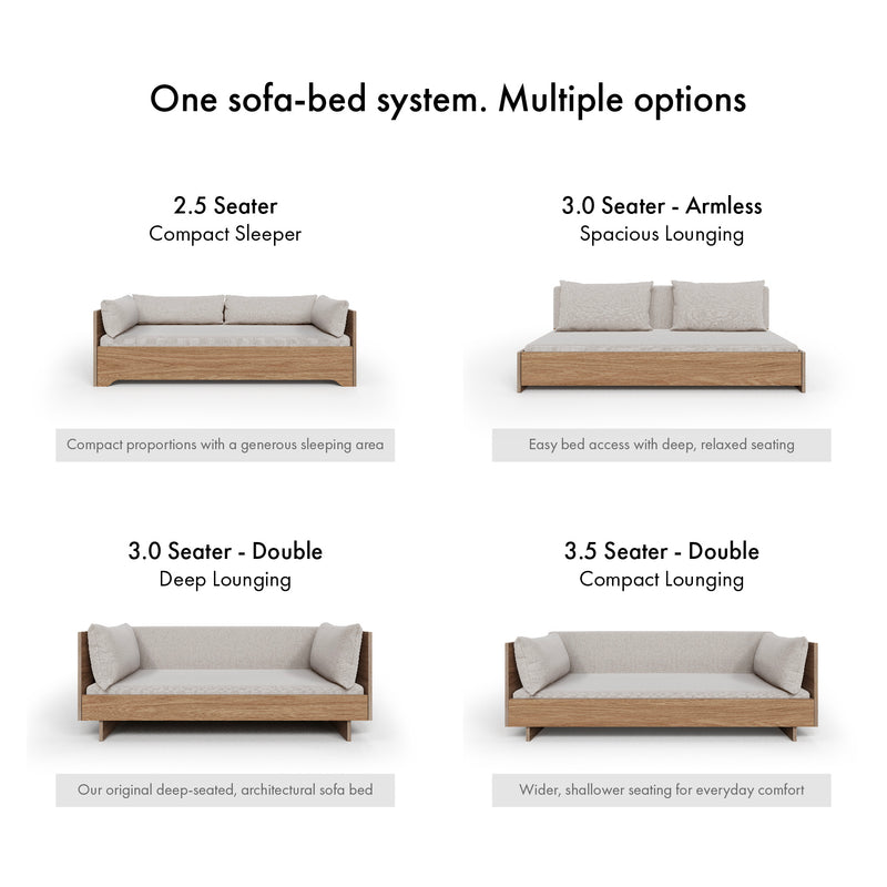 SLOWE Sofa Bed – Double (3.5-Seater)