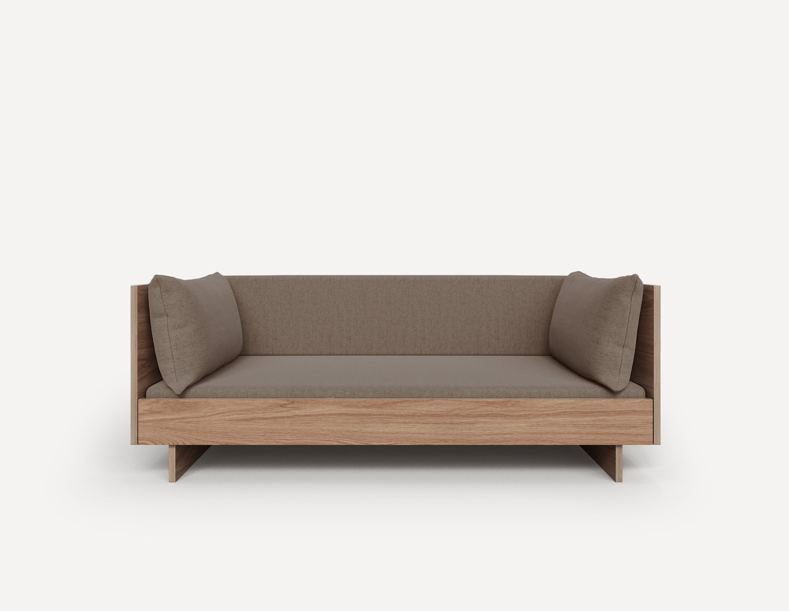 The SLOWE Sofa Bed - Original Three Seater (Oak)
