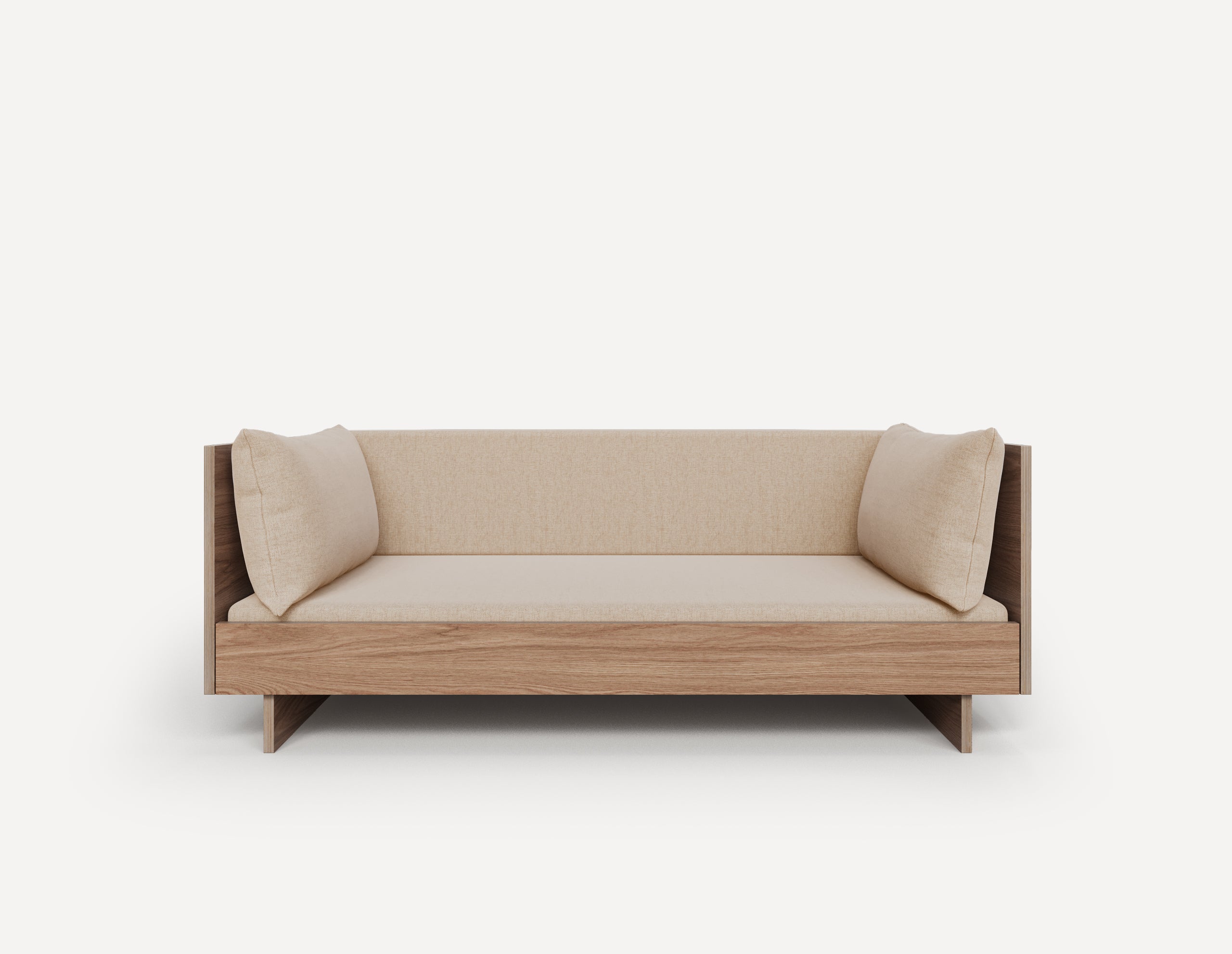 The SLOWE Sofa Bed - Original Three Seater (Oak)