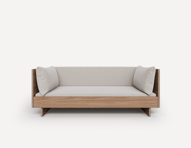 The SLOWE Sofa Bed - Original Three Seater (Oak)