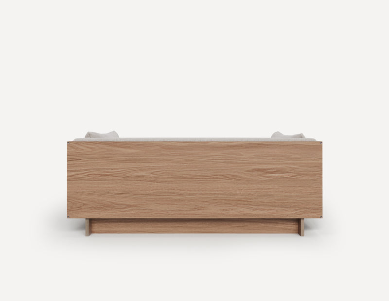 The SLOWE Sofa Bed - Original Three Seater (Oak)