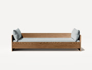 The Wall Einzel-Tagesbett – Dreisitzer (Walnuss) 